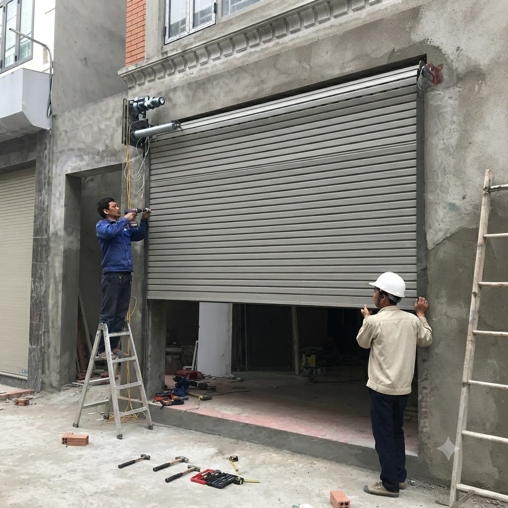 sửa cửa cuốn huyện an lão