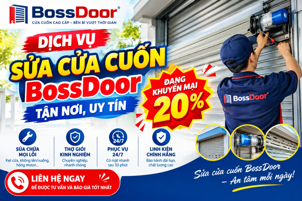 Sửa Cửa Cuốn BossDoor