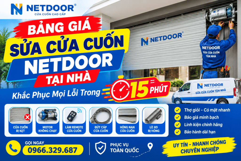 Sửa Cửa Cuốn Netdoor