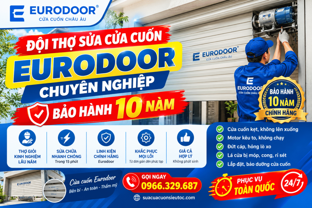 Sửa Cửa Cuốn Eurodoor