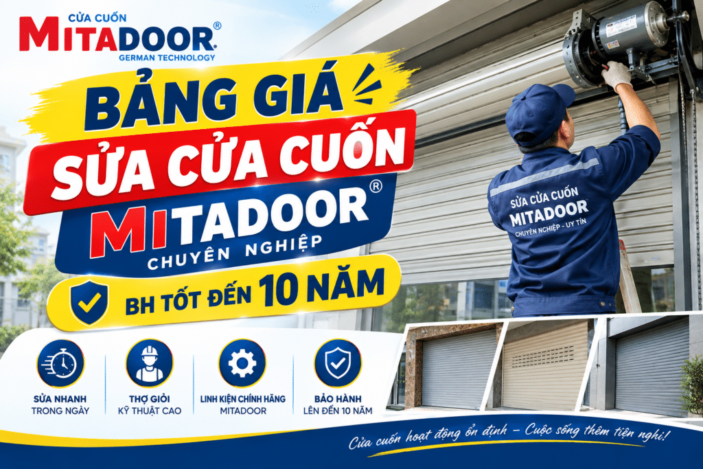 Sửa Cửa Cuốn Mitadoor